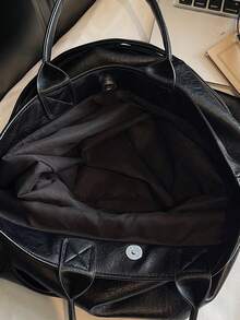 Korean Style Handbag Shoulder Bag Tote Bag, Unique Design, Large Capacity, Unisex