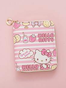 1个短款钱包，卡通可爱学生迷你拉链零钱包，适合女孩 - 彩色 - 查看 4