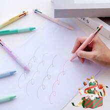 Multicolor Ball Point Pens 4-In-1 Colored Pens (1.0mm) Assorted Inks 4-Color Ballpoint Pen (8 Pack) - 8 - 查看 6