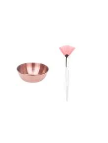 Bộ dụng cụ chăm sóc da mặt chuyên nghiệp 2/3/4/5/20/30/50 món, bộ dụng cụ tự pha chế mặt nạ, bao gồm bát trộn bằng thép không gỉ mạ vàng, cọ đắp mặt nạ màu hồng, que thoa mặt nạ silicon hai đầu, cọ trộn, 3 thìa đong và hũ kem mini, thích hợp cho việc chăm sóc da mặt và spa tại nhà dành cho phụ nữ, tiệc tùng, ngủ qua đêm, lễ hội, quà tặng. - Nhiều màu - Xem 22