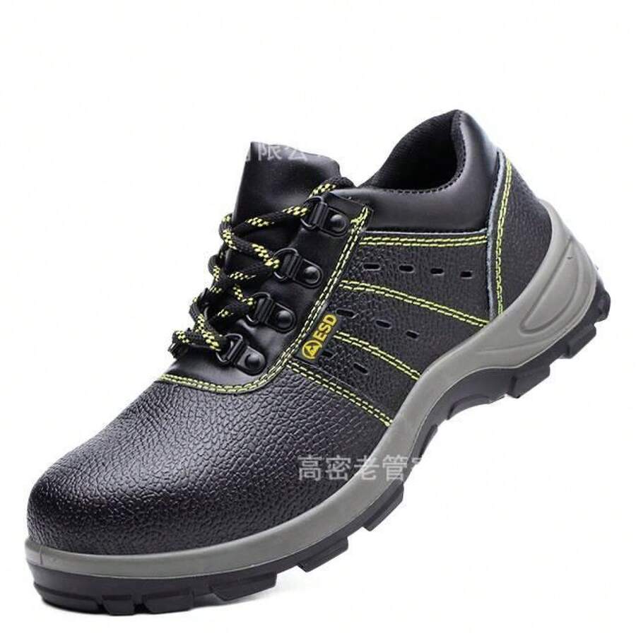 Old Butler Safety Shoes For Men, Breathable Steel Toe, Anti-Smash, Anti-Puncture Work Shoes, Durable Lightweight Construction Site Safety Shoes For Women, Elegant Women's Shoes - [夏季防靜電]防砸防刺 - 查看 1
