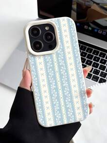 1个时尚蝴蝶结图案美学防震乳白色液态直边TPU手机壳，兼容 16 Pro Max/16/16 Pro/16 Plus/15/15 Pro Max/15 Pro/11/12/13/14 Pro Max/11 Pro/11 Pro Max/12 Pro/12 Pro Max/13 Pro/13 Pro Max/14 Pro/14 Pro Max，柔软舒适，触感优雅 - 彩色 - 查看 2