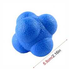 6pcs Hexagon Reaction Ball For Agility Training, Suitable For Basketball, Football, Adults Coordination & Fitness - Multicolor - View 11