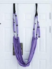 Aerial Yoga Strap, Suitable For Splits, Hip Opening, Elastic Stretching, Backbends, And Core Bending Exercises. Can Also Be Used As A Doorway Inversion Rope And Resistance Band. - One Size - View 4