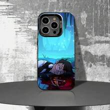 Funda para teléfono A-Alastor R-Radio D-Demon para 17,16,15,14,13,12,11,Pro,Max,Plus,E, cubierta negra mate a prueba de golpes - z4 - Ver 2