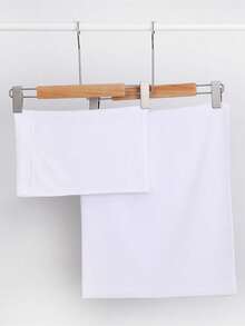 女士围巾和针织帽两件套，多功能内衬头巾帽组合，中东风格头巾长袍配套弹力针织帽和雪纺围巾休闲装 - 白色 - 查看 8