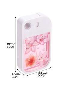 1瓶50毫升多香型免洗洗手液，含玻尿酸泡沫洗手液，香氛喷雾洗手液，便携式旅行洗手液 - 彩色 - 查看 11