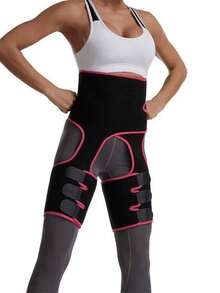 三合一塑身衣，透气可调节腰部训练带，提臀收腹运动腰带。 - 彩色 - 查看 5