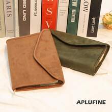 Reusable Adjustable Book Cover With Strong Magnetic Closure Soft Protective Book Sleeve For Paperback And Hardcover Fits Up To 9.5 X 6.5 X 2 Books Flexible Washable And Reusable Book Protector - Màu đen + cỡ trung bình cho sách kích thước 8*6*1.5". - Xem 2