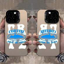 1pc Luxury C-Cortiez Phone 17 16e 16 15 14 13 12 11 Pro X XR XSMAX 8 Plus Anti-Drop Matte Back Cover Christmas Fall Phone 17 Halloween Accessories. Cheap Phone Cases - style1(1pc) - 查看 3