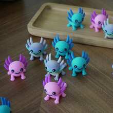 TendenciaPaquete De 12 Mini Figuras Ajolote Colorido Juguete FiestasCalidad premium - 1 - Ver 4