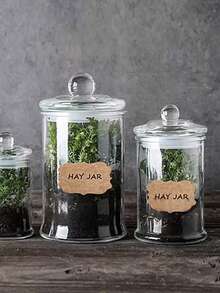 500pcs Brown Kraft Paper Round Labels Stickers, DIY Stickers, Holiday Decorations, Gift & Packaging Seals, Home Decor, Kitchen Labels, Spice Labels - Multicolor - View 7