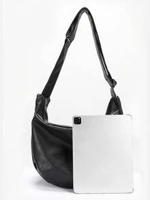 Ramadan Gift Recommendation: Fashionable Men's Sling Bag - An Ideal Gift For Boyfriends Or Husbands During Ramadan; Romantic Valentine's Day Gift Recommendation: Fashionable Men's Sling Bag - An Ideal Gift For Boyfriends Or Husbands During Ramadan Phone Bag - Multicolor - View 8