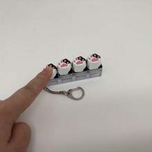 Cat Paw Key Pressure-Relieving Toy Tools, Fingertip Press Key Keychain Toys, Hobbies, Collections, Party Supplies, Creative Keyboard Caps, Key Caps, Test Axes, Novel Pressure-Relieving Pop Fidget Toys - Style D - View 7