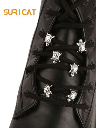 Suricat 6 piezas Tortuga marina 3D linda y gótica - Decoración del hogar y accesorios de manualidades DIY, decoración de zapatos, adorables dijes de zapatos Y2K, adecuados para primavera/verano y Halloween