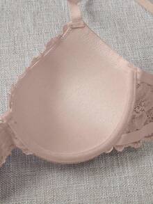 Hersunei 2pcs Sexy Lace Women's Bra And Panty Set, Comfortable Underwire Push-Up Bra - Multicolor - View 8