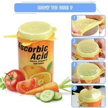 12 Pack Small Stretch Thick Durable Silicone Can Lid Reusable Silicone Yogurt Lids Storage Covers Seal Cups Small Bowls Jars Fruits Covers - Multicolor - View 7