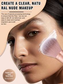 Eid Al-Fitr 34pcs/1pc Full Set Of Makeup Brushes, Including 30 Soft Brushes Such As Powder Brush, Blush Brush, Contour Brush, Highlighter Brush, Foundation Brush, Nose Shadow Brush, Eyeshadow Brush, Eyebrow Brush, Lip Brush, And Detail Brush + 1 Travel Waterproof Makeup Bag + 1 Facial Cleansing Sponge + 1 Liquid Beauty Eggs + 1 Brush Cleaning Bowl, Suitable For Beginners, Professional Makeup Artists, And Novice Beauty Practice Scenarios - Pink - View 3