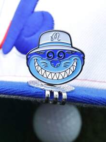 1/3 Chiếc Dụng Cụ Đánh Dấu Bóng Golf Kẹp Mũ Golf Hợp Kim Từ Tính Phụ Kiện Golf Gậy Golf, Nhiều Màu Sắc, Tư Thế Golf, Xe Golf - Nhiều màu - Xem 12