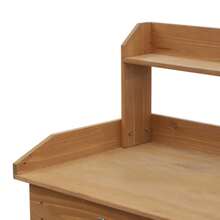 Outsunny Potting/Gardening Table With Fir Wood Top, H 112 Cm, For Gardening And Plant Care, Stable And Weather-Resistant - Mustard Yellow - View 7