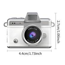 1080P HD 1.47" Compact Body With Large Display Mini Digital Camera, Portable Pocket Camera With 4 Filter Modes And Auto Fill Light, 32GB Storage Space, Supports 4 Zoom Modes, 200mAh Battery - 彩色 - 查看 4