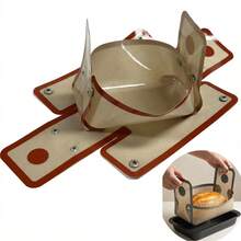 1pc Silicone Bread Loaf Pan, Bread Mat With Buttons To Prevent Overflow, For 9x5 Inch Bread Pans - Baking Liners, Nonstick & Reusable, Easy To Clean, High Temp Resistant - Multicolor - View 1