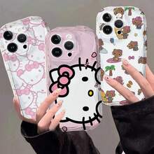 SANRIO Phone Case For 17/16/15/14/13/12/11 Casing Hello Kitty Clear - S21041 - Xem 1