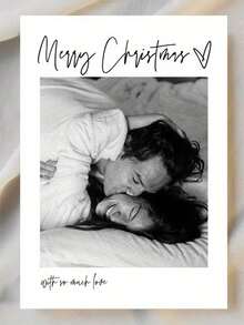 Thiệp chúc mừng in ảnh theo yêu cầu, Thiệp ảnh cá nhân hóa, Thiết kế và chữ viết sáng tạo dành cho cặp đôi, Thiệp sinh nhật, Thiệp kỷ niệm, Món quà lý tưởng cho tình yêu, sinh nhật, nhớ nhung và kỷ niệm, Thích hợp cho người yêu hoặc bạn bè, Thiệp năm mới, Ảnh cặp đôi tùy chỉnh - Nhiều màu - Xem 4