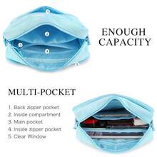 STEAMEDBUN Ita Bag Crossbody Small Ita Purse Pin Display Bag With Insert,Blue - blue - 查看 6