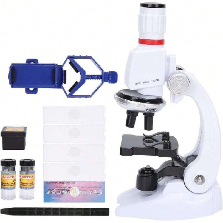 Conjunto de microscopio para niños, microscopio de educación infantil de garantía de calidad para regalo para coleccionista,37491551 - Tipo de Enchufe A Japonés (100V) - Ver 1