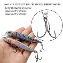 ñuelo de pesca suspendido 10g 10.2cm Minnow con anzuelos triples, kit de swimbait, aparejos de pesca, wobbler, sonajero, crankbait, cebo de pesca, jerkbaits - 2 piezas AE - Ver 8