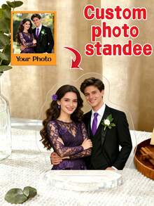 Bộ 1/3/5 khung ảnh acrylic tùy chỉnh - Quà tặng kỷ niệm ảnh cá nhân hóa, có thể tùy chỉnh nhiều hình ảnh khác nhau (Chân dung/Cặp đôi/Thú cưng/Gia đình) - Món quà lý tưởng cho bạn trai/bạn gái/cha mẹ/gia đình/bạn bè/người thân yêu - Thích hợp cho đám cưới/Giáng sinh/Lễ đính hôn/Halloween/Năm mới/Kỷ niệm/Ngày lễ tình nhân/Ngày của Mẹ/Ngày của Cha/Sinh nhật/Lễ tốt nghiệp/Lễ tân gia - Nhiều màu sắc (Người thật) - Xem 2