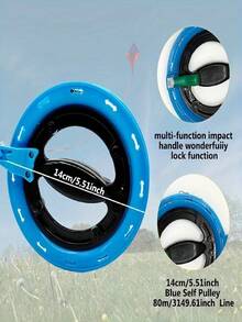 High-Quality Handheld Kite Line Reel With Plastic Winder, Perfect For Outdoor Flying - Multicolor - View 4