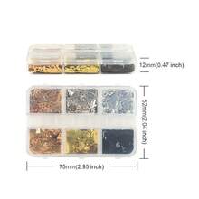 6 buah Payet Huruf Inggris Warna Metalik Isi Resin dan Epoxy, Cocok untuk Hadiah Musim Gugur, Kerajinan Gantungan Kunci dan Liontin DIY - MultiWarna - View 5