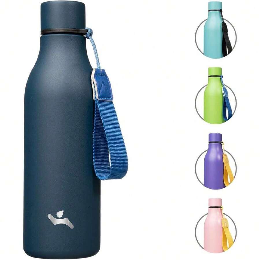 Insulated Water Bottles For Outdoor - Rusty Rose - View 1