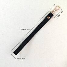 Handles For Bags, Wallets, Clutches, Phone Cases, DIY Handles, Key Holders, Coin Purses Gifts For Women - Black - View 5