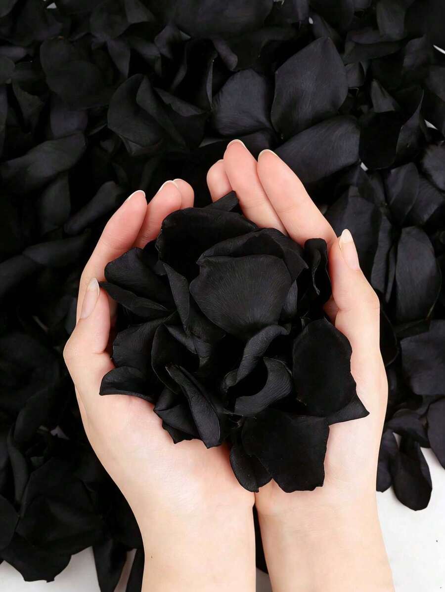 1000/2000片人造玫瑰花瓣，浪漫手工花，适用于婚礼、派对、房间装饰、家居装饰、生日装饰、桌面装饰、情人节礼物