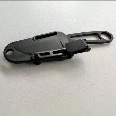 คลิปหนีบเอวสีดำ Ulticlip Universal ซองมีด แคลมป์หนีบเอว K-Sheath Kydex K-Slip คลิปหนีบเอว กล่องปืน คลิปสแตนเลส