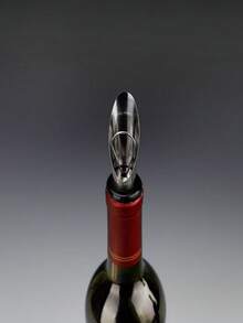 1/2/3/Pcs, Wine Pourer And Stopper, Stainless Steel Wine Aerator Pourer And Wine Stopper Set, Reusable Wine Tools, To Keep Beverages Fresh, For Bar Pub Use, Wedding Party Favor, Birthday Gifts, Home Kitchen Items - Multicolor - View 3