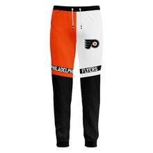 Philadelphia-Flyers Men'S Stylish 3D Lion Print 2pcs Athletic Wear Set - Long Sleeve Hoodie & Joggers, Casual Outdoor & Gym Wear For Spring/Fall, Football Team Pattern Design, Comfortable & Breathable Fabric, Perfect For Comfortable Fit - 彩色 - 查看 3