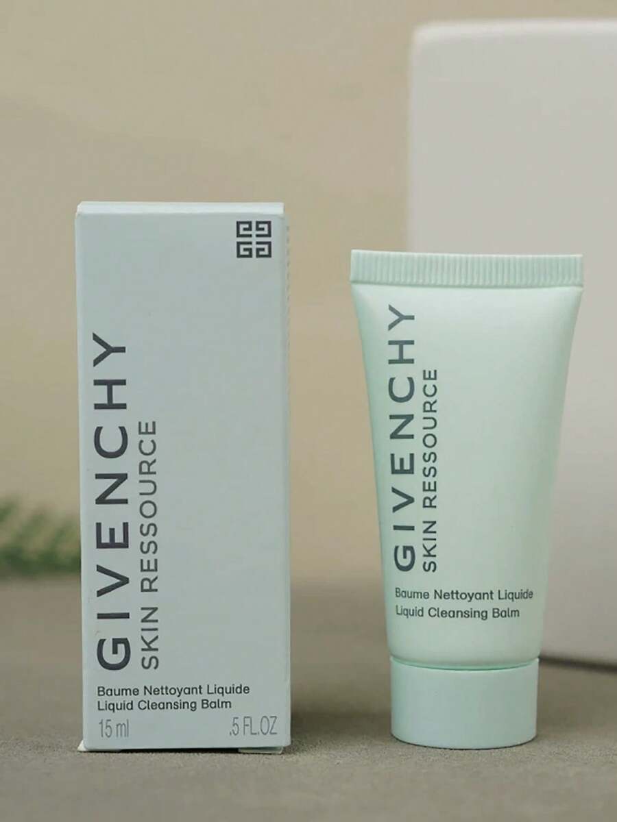 Givenchy 15毫升/0.5盎司温和泡沫洁面啫喱，适合敏感肌肤，保湿，低泡，舒缓洁面，温和配方，旅行装 - 淺藍色 - 查看 1