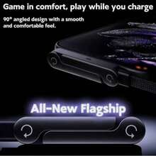 240W snabbladdningskabel med telefonhållare, 90° böjning, 360° rotation, justering i flera vinklar, flätad kabel, kompatibel med iPhone 17, speltelefoner, 240W laddningskabel med hållare för iPhone 17, surfplattor och mobilspel, snabbladdning - Svart - med stativ - Visa 10