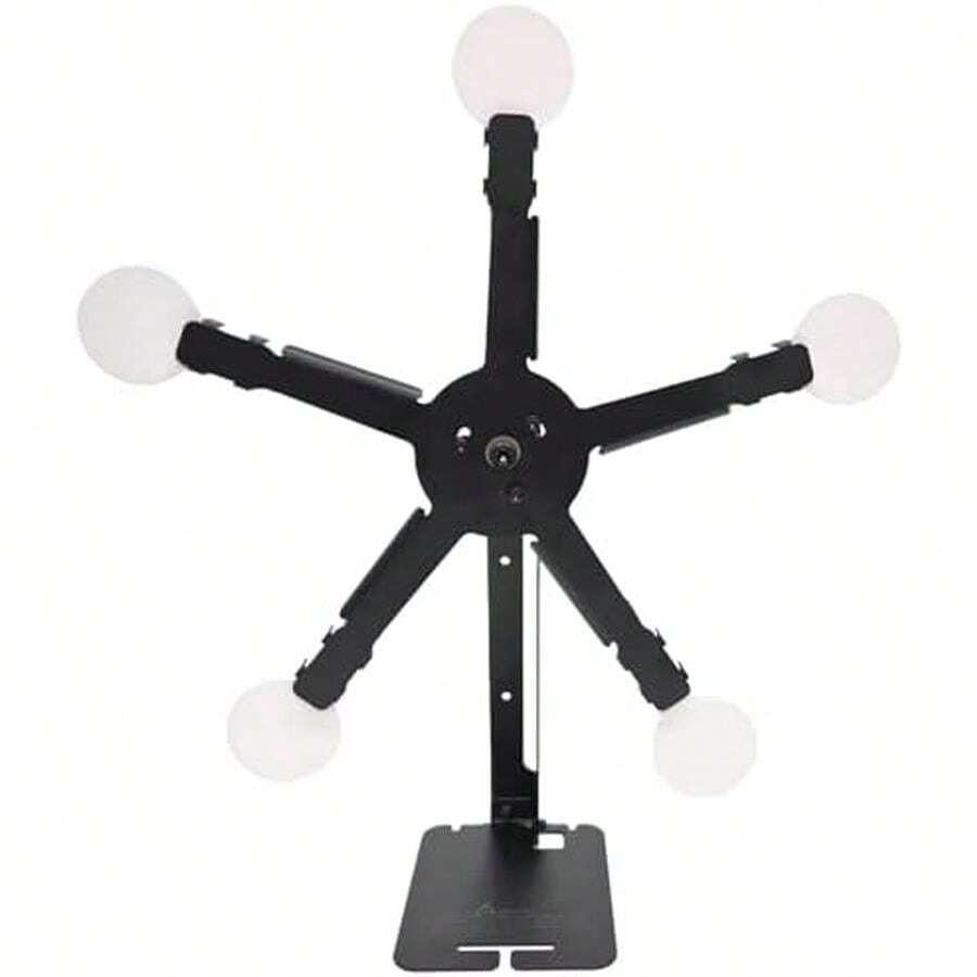 Tiro Al Blanco Rotativo Dianas con 5 Objetivos P/Pistolas de Juguete (Airsoft e Hidrogel) Objetivo de De Disparo con Movimiento - / - Ver 1