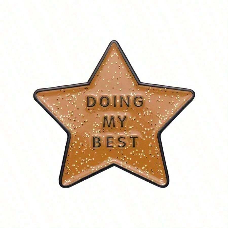 1pcCreative Customer Clothing Accessories Series Brooch Collar Metal Badge - XZ8984 - View 1