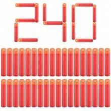 120 Paquetes de Dardos de Recarga 9.5cm Dardos de Espuma Compatible con Mega Guns Dardos de Juguete de Espuma para Regalo de Cumpleaños para Niños - 60 piezas - Ver 9