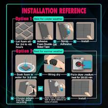 12/24 Pcs - 12x12x1"/12x12x2" Acoustic Foam Panels, Rapid Expansion Self-Adhesive Sound Insulation Mats, 3D Sound Absorbing Foam, Reduce Noise And Echo, Suitable For Home Studio And Gaming Room - Multicolor - View 3