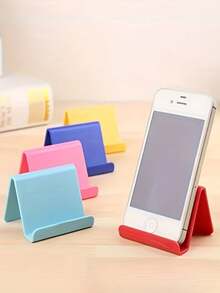 2/4/8-częściowy kreatywny plastikowy uchwyt na telefon, odpowiedni do telefonów o różnych rozmiarach, wygodne korzystanie z telefonu, wielofunkcyjny przenośny stojak na telefon, stojak na tablet - Wielokolorowe - Zobacz 4