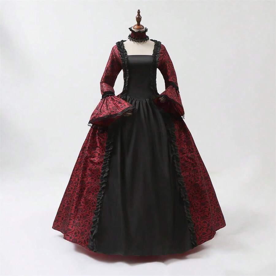 Women's Costumes - 紅色 - 查看 1