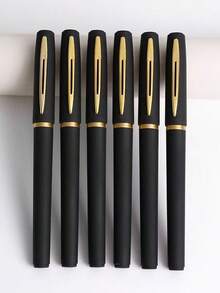 Customized Pen With Personalized Logo Or Name, Neutral Pen, Gift Pen, Suitable For Back To School Supplies, School Event Prizes, Teacher's Day Gifts For Teachers, Customized, Personalized, Unique, Exclusive, Suitable For Employees, Clients, Students, Applicable For Business/Work/Office, School And Other Occasions - 彩色 - 查看 8