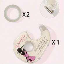 1 Roll/Set Waterproof Double-Sided Tape, Strong Adhesive, Long-Lasting, Transparent Invisible Design, Suitable For Securing Chest And Collar Clothing To Prevent Wardrobe Malfunction